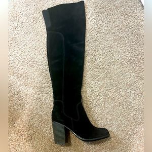 Kelsi Dagger Logan Black Over The Knee Boot